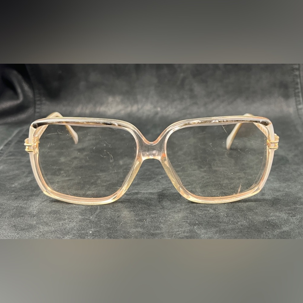 Vintage Neostyle Cosmet 520 Clear Square Eyeglass Frames 58-14-130